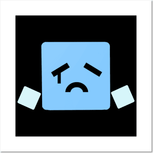 Sad Cube Posters and Art